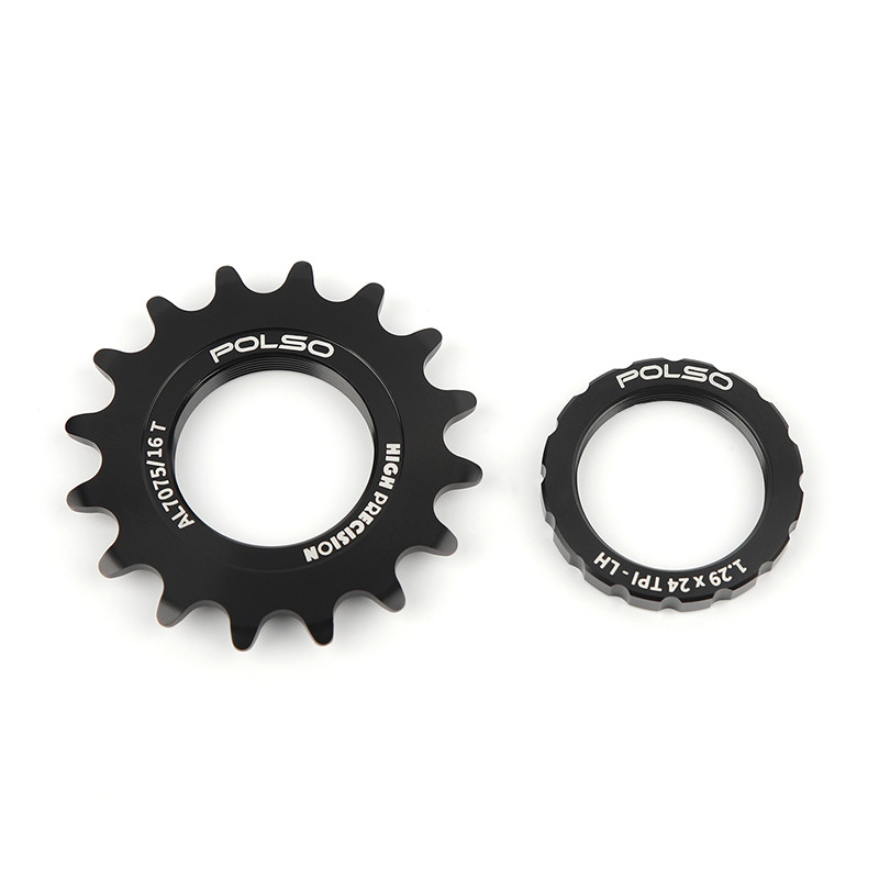POLSO Fixed Gear Bike Freewheel 13T 14T 15T 16T 17T Single Speed Fixie Bicycle Cog Aluminum Alloy Tr