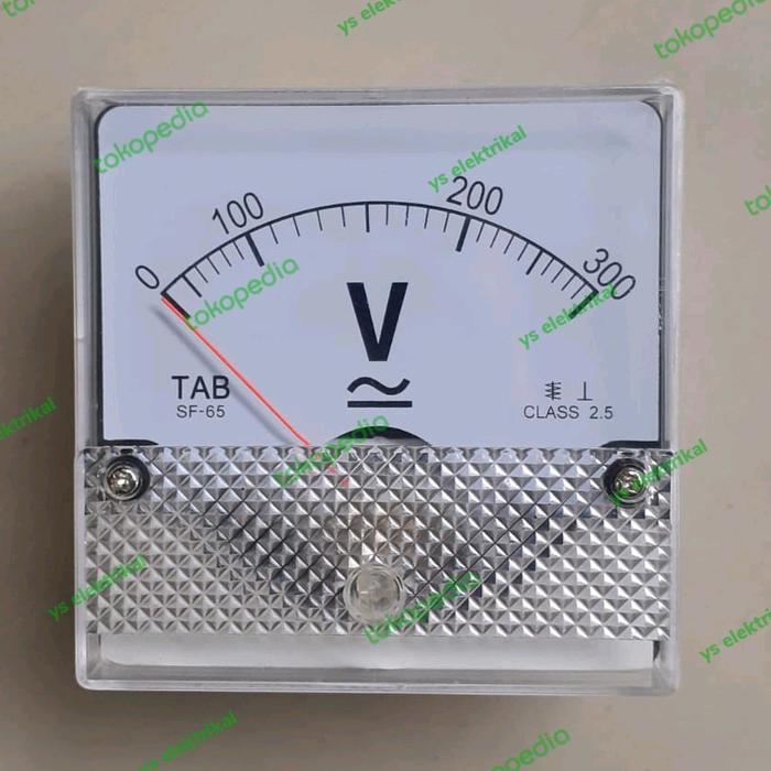 Volt Meter Analog AC/DC CR-65 300V Voltmeter