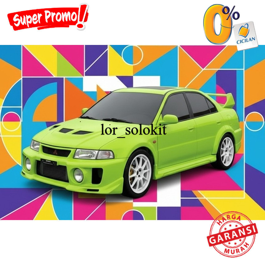 Bodykit Evo 5 Full Set Bagus Cocok Untuk Mobil Lancer Evo5