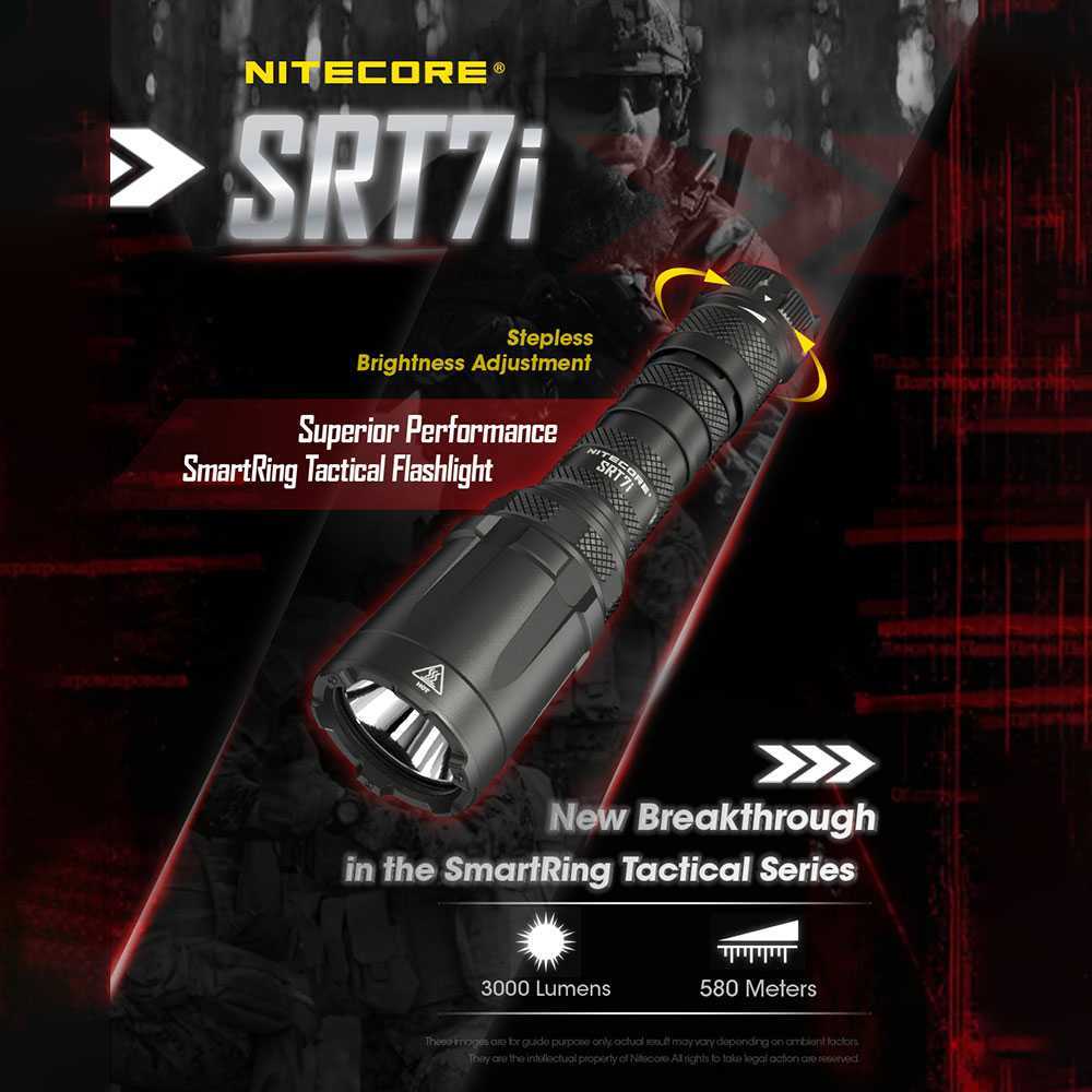 PShop -  Senter LED Tactical Flashlight Luminus SFT-70 5000mAh 3000lm