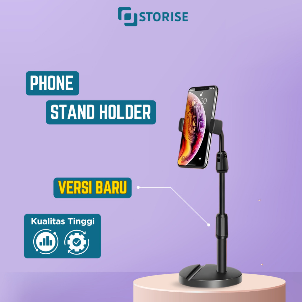 WSN - Stand HP Meja 360° Phone Holder Standing Hp Meja