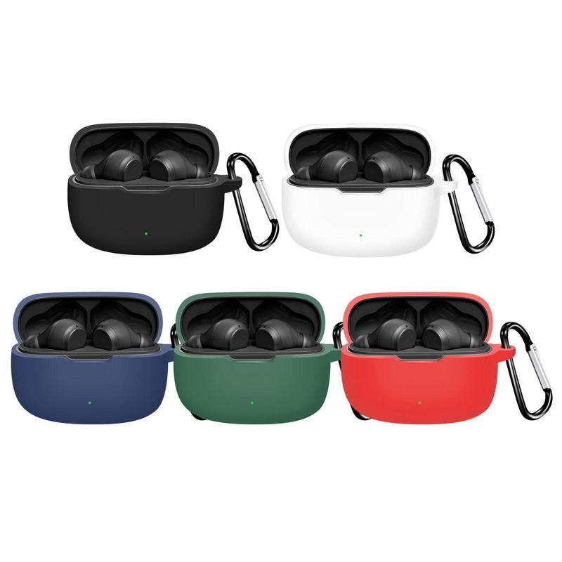 For JBL Wave 200TWS Earphone Case Silicone Wireless BT Cover ForJBL Wave 200TWS Headphone Case With 