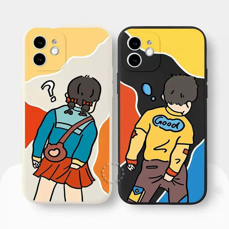 [CP-4]SOFTCASE TPU COUPLE FOR ALL TYPE HP VIVO/OPPO/REALME/IPHONE/XIA0MI/SAMSUNG V27E V275G Y27 5G Y
