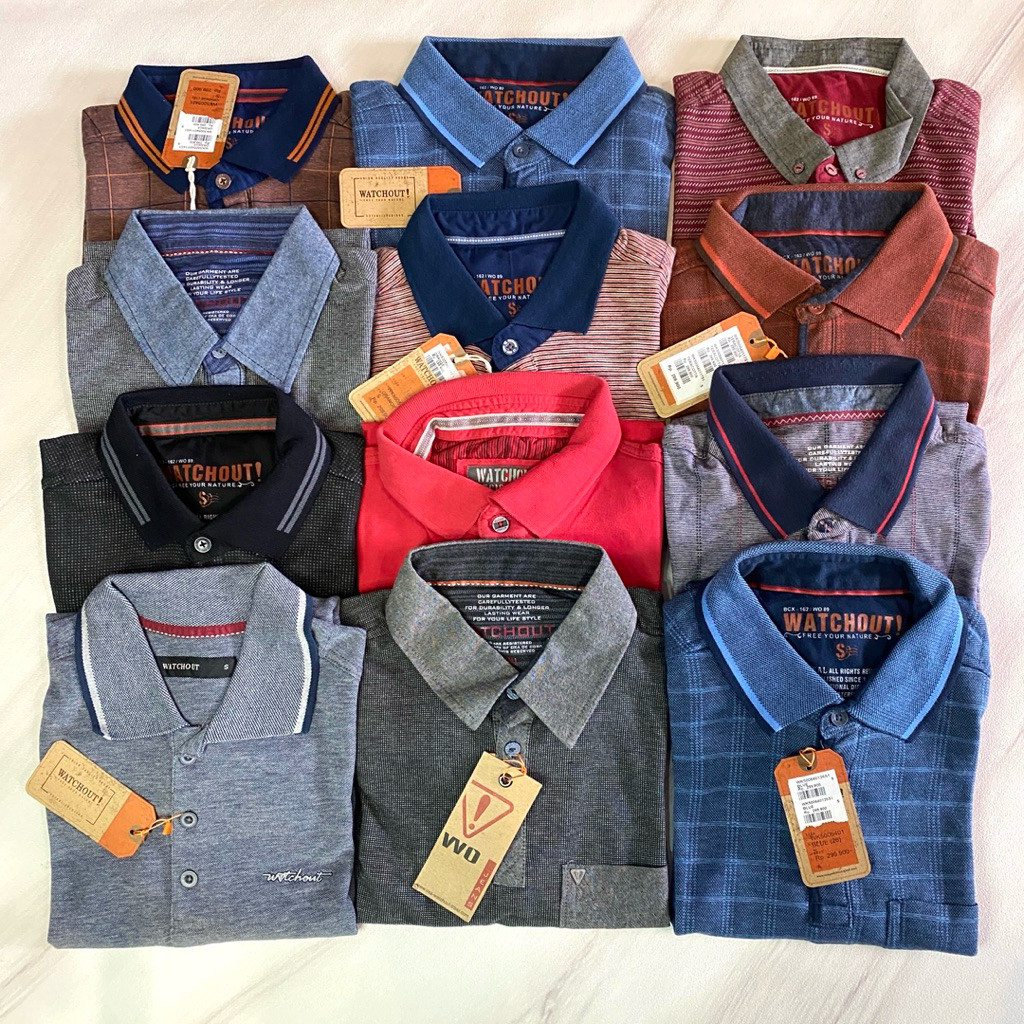 Kaos Polo Shirt pria WATCHOUT Original Wangky