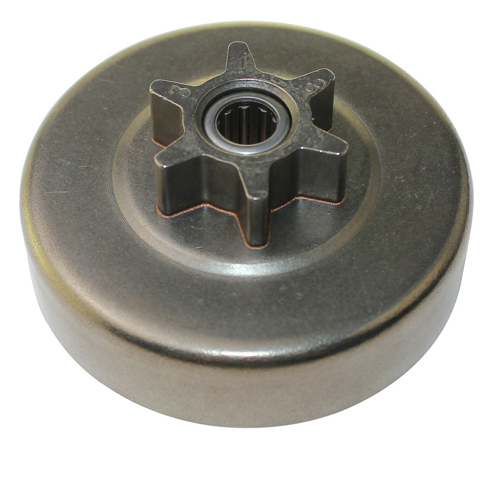 3/8-6T Clut Drum Sprocket Spur For McCullo CS330,CS360,CS360T,CS370,CS400,CS400T,CS420T,CS42S,Mac 73