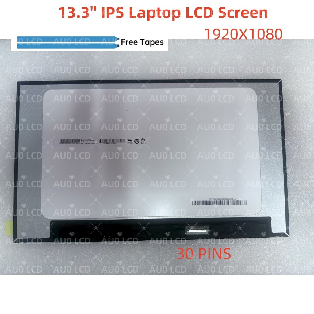13.3'' IPS Laptop LCD Screen B133HAN06.7 N133HCA-E5A for HP EliteBook 830 G7 G8 splay Matrix replace
