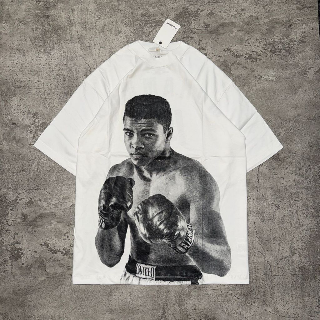 PROMO TERBARU BAJU KAOS PULL&BEAR OVERSIZE MUHAMMAD ALI - T SHIRT VINTAGE MUHAMMAD ALI OVERSIZED