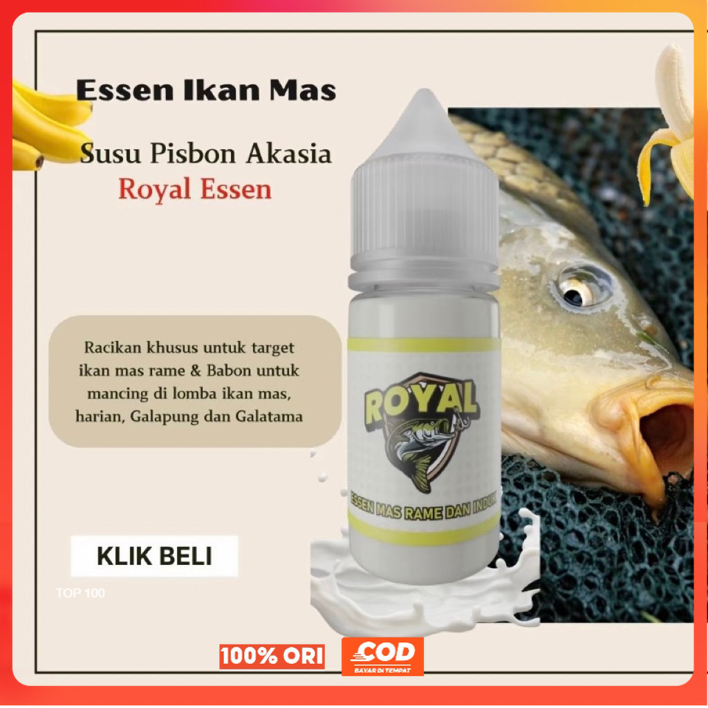 Essen ikan mas rame dan babon paling gacor segala cuaca, Essen ikan mas aroma susu pisbon akasia, es