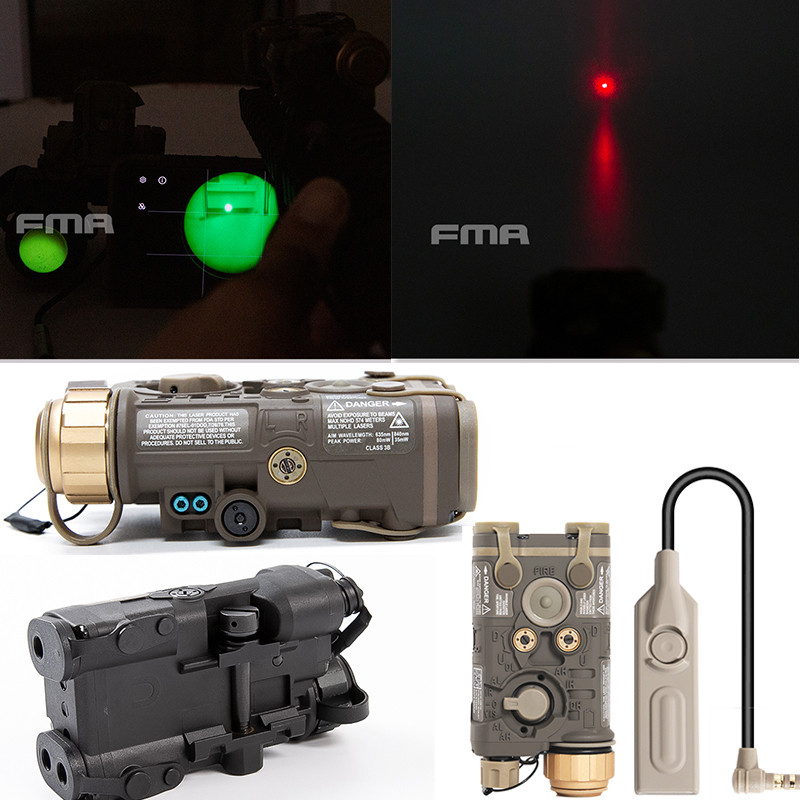 TB1398 FMA Outdoor LAB Mini Version PEQ-NGAL Led Light+IR Red Laser Tactical Equipment Accessory
