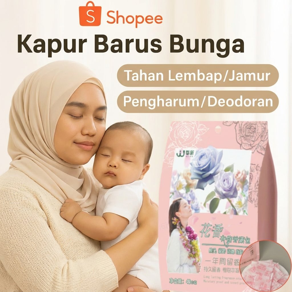 [Anti Serangga/Anti Jamur/Wangi Alami]SL- Bola Kamper Anti Serangga & Anti Jamur Wangi Bunga - Bola 