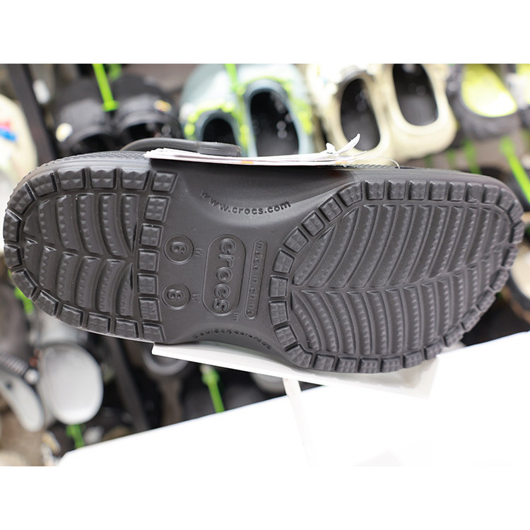 NEW PRODUCT Crocs Classic Clog Black - Sandal Bakiak Unisex Pria & Wanita Original Style (Hitam)
