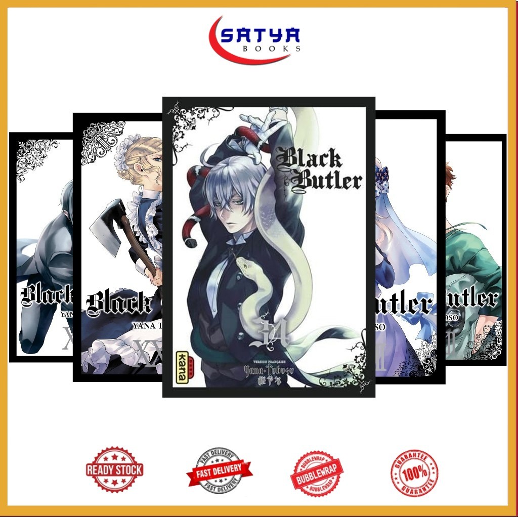 Black Butler Manga (33 Book series) (English)
