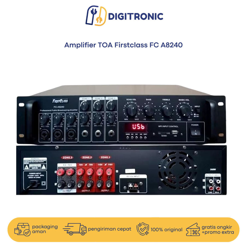 Amplifier TOA Firstclass FC A8240
