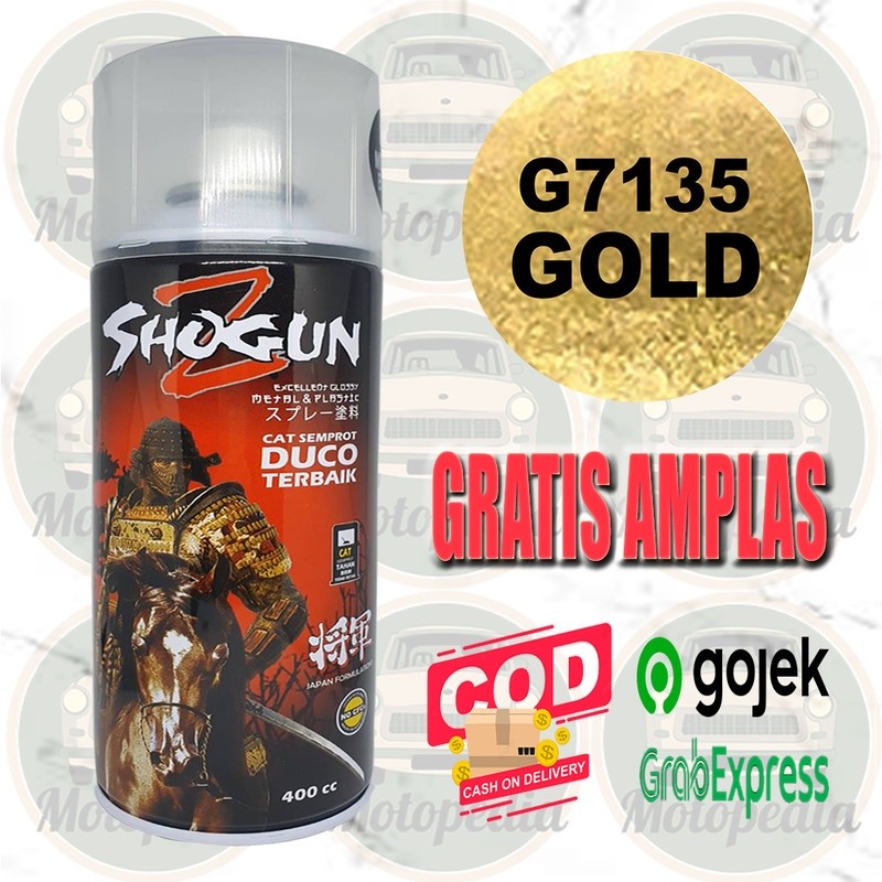 Cat Semprot Pilok Pilox Pylox Shogun Z Gold Emas G7135 cat semprot jepang terbagus