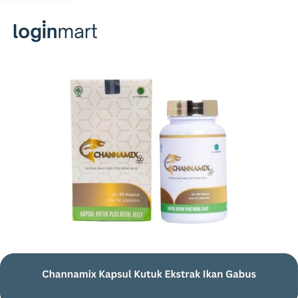Channamix Kapsul Ekstrak Ikan Gabus