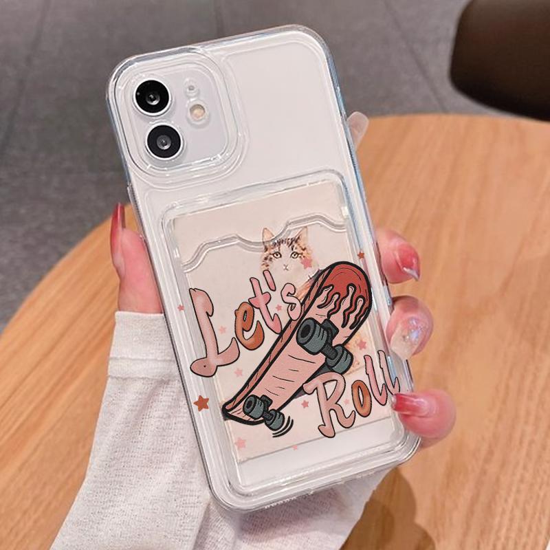 Case Hp For Iphone 11 13 6 6S 6Plus Plus 7 Plus8 8 SE 2020 2022 XR Lembut Silikon Kartun Lucu Anime 