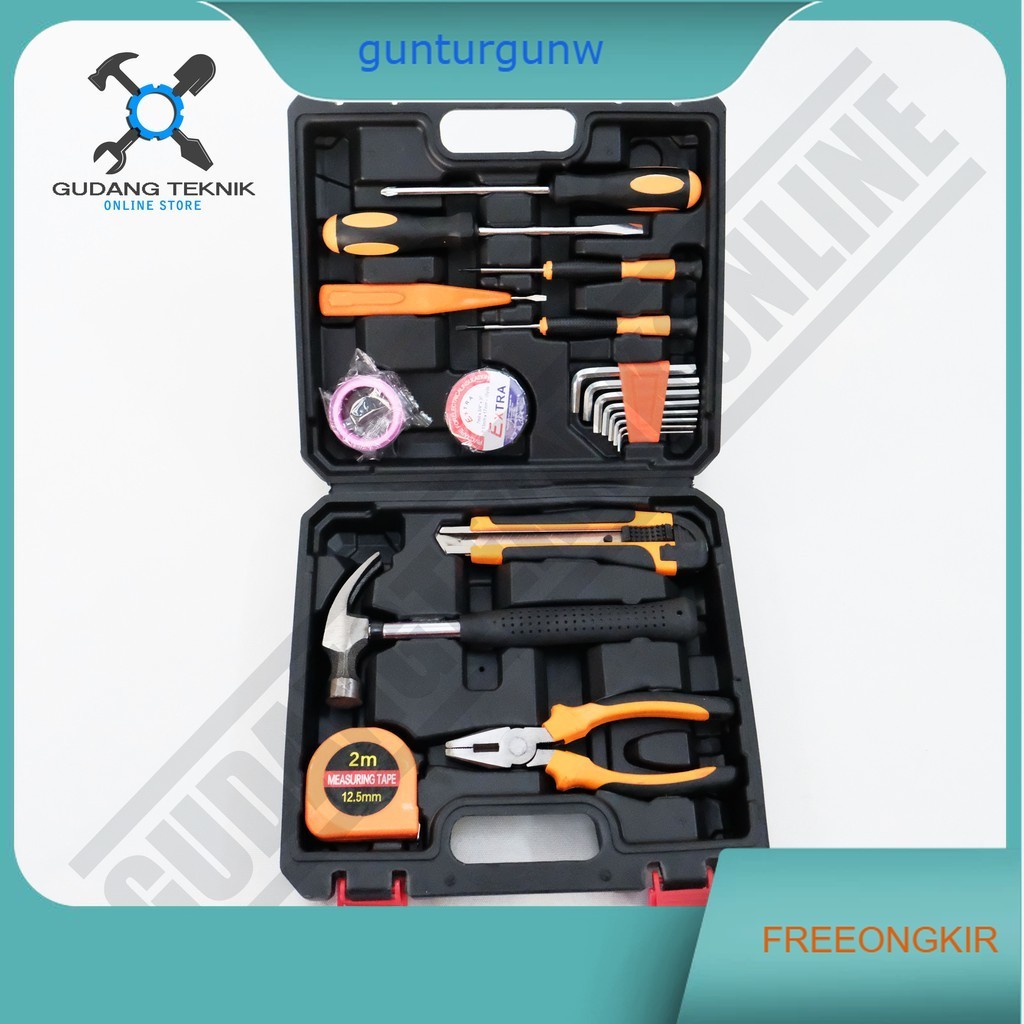 Tool Kit Set HTB 1020- Obeng Tang Palu Kunci Set DoziroTool Kit Set Doziro - Obeng Tang Palu Kunci S