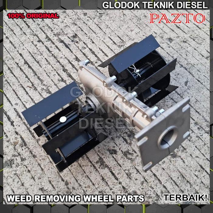 Alat Penggembur Tanah Mini Tiller Head Weeder KAIZOKU Alat Penggembur Tanah Mini Tiller Head Weeder 