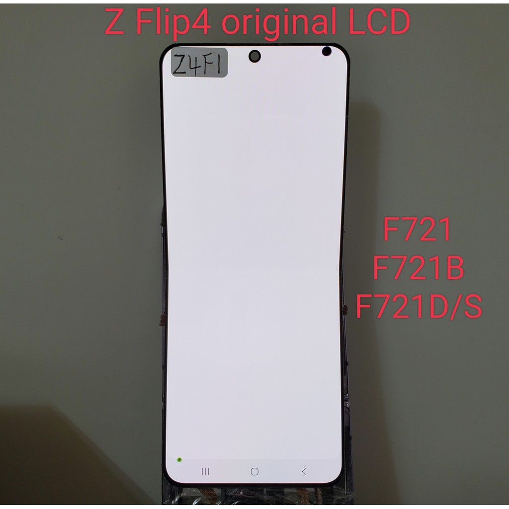 6.7-in Z Flip 4 original LCD, suitable for SM-F21, F721B, F721D/S model component replacement splay,