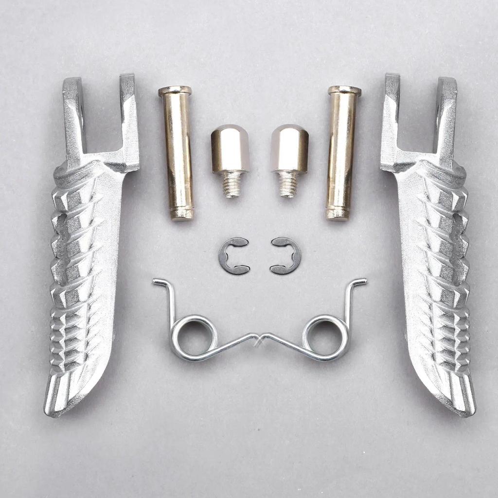1 Pair Aluminum Motorcycle Front Foot Peg Fit For Suzuki GSX-R 600 2001-2014 GSX-R750 GSX-R600 GSX-R