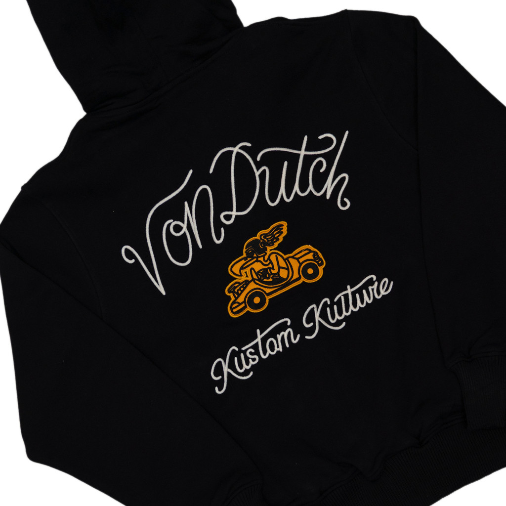 Von Dutch Zipper Hoodie 1541 Black