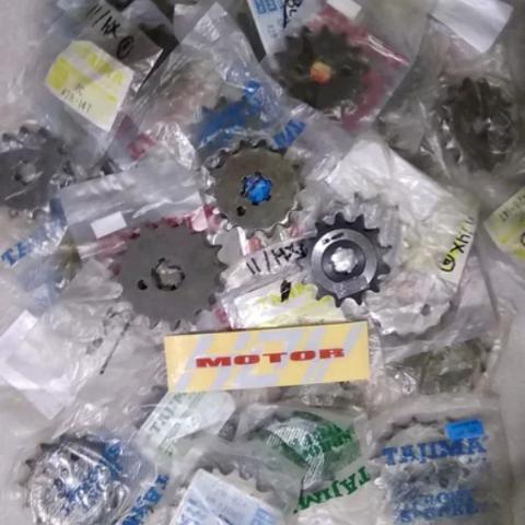GEAR GIR DEPAN TAJIMA RACING VARIASI MOTOR SMASH UKURAN 16T PASSS