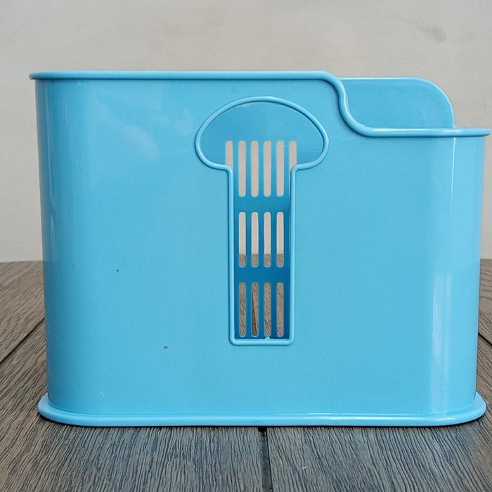 TEMPAT SENDOK TERRY 3 SEKAT DELUXE TEMPAT SENDOK PLASTIK MODEL UNIK BISA DIGANTUNG DI MANA PUN