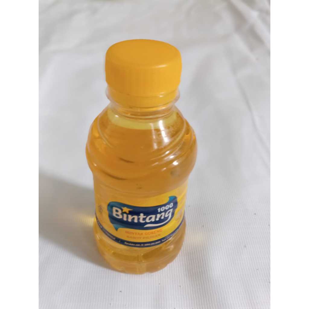 Minyak Goreng 200ml botol kecil 1000 BINTANG