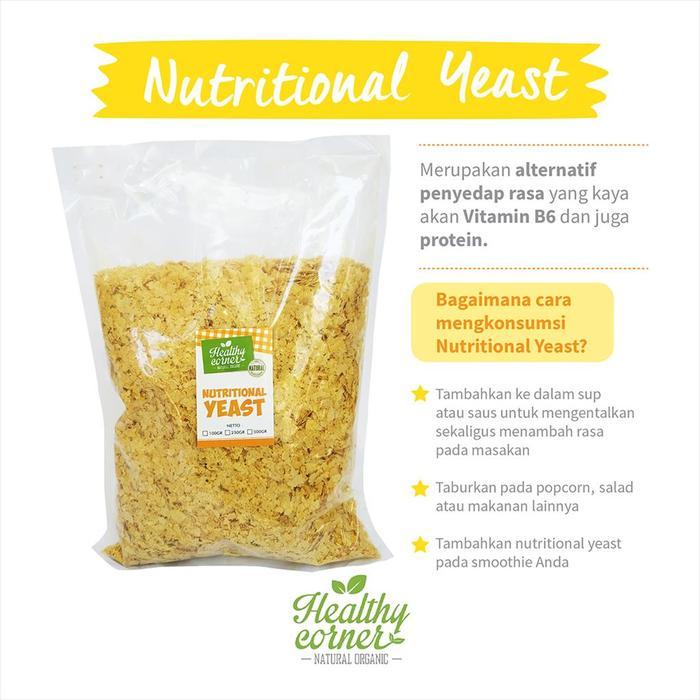 Nutritional Yeast 500g ( Ragi  Nutrisi Bumbu Penyedap Non MSG ) - nutritional yeast