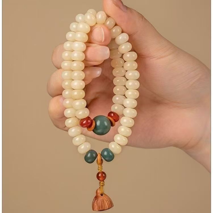2026 New Zen Double-layer Wenwan Handheld Gift Bracelet Girlfriend Couple Gelang