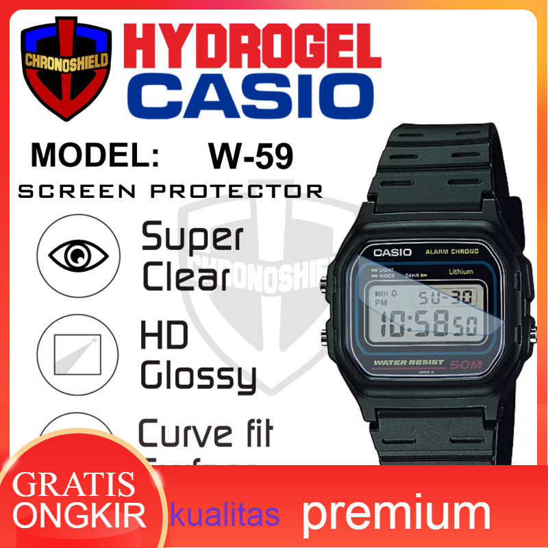 Antigores Hydrogel Casio W59 W-59 Super Clear