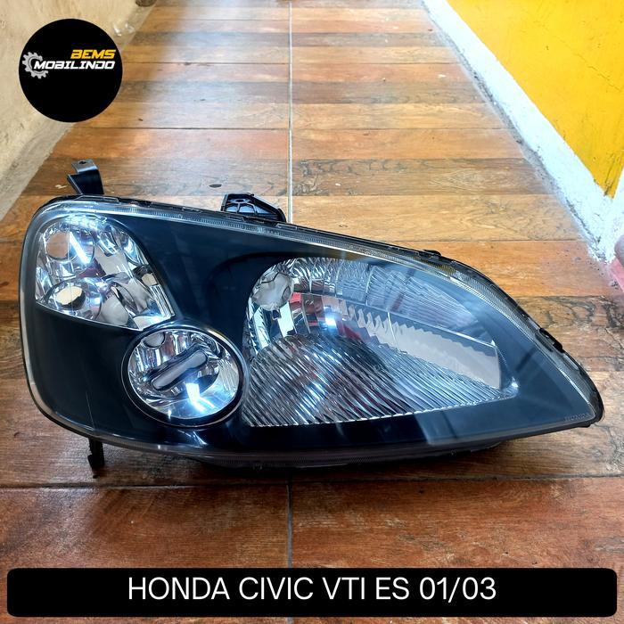 Headlamp Lampu Depan Mobil Honda Civic vti es 2001 2002 2003 original