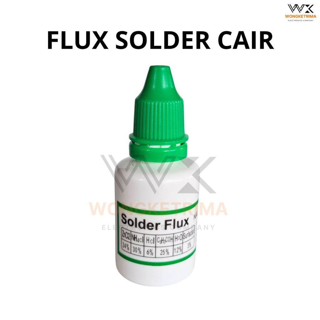 Flux Solder Stainless Cairan Solder Untuk Stainless dan Logam