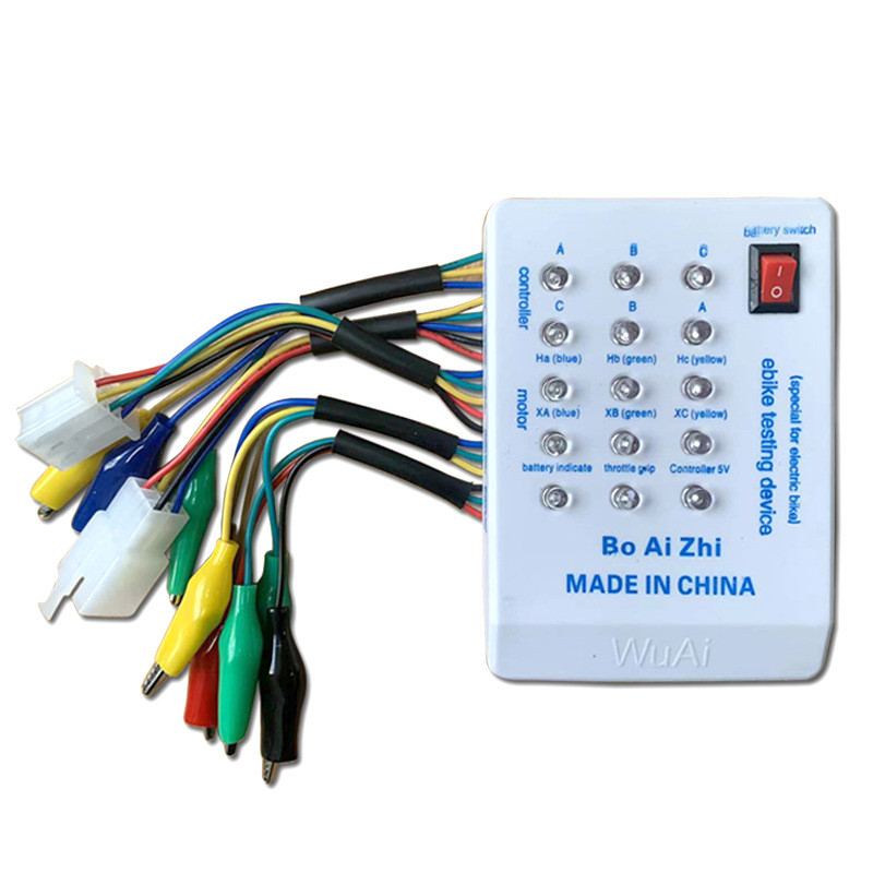Brushless Motor Tester Electro Car E-Bike Scooter Brushless Motor Controller Tester 60°/120° 24V/36V