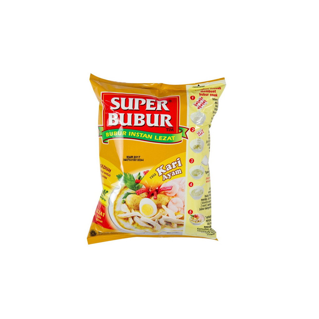 SUPER BUBUR KARI AYAM 46GR