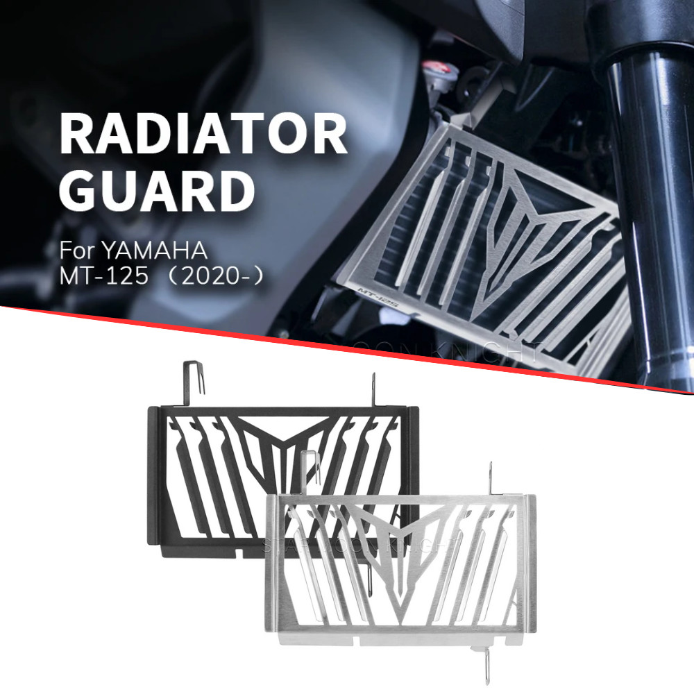 For YAMAHA MT-125 MT125 MT 125 (2020-) Motorcycle Radiator Guard Grille Cover Protector Motorcycle A