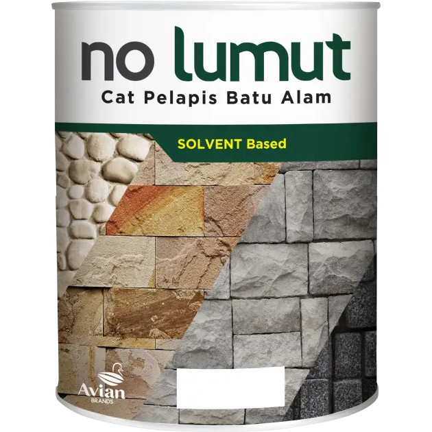 AVIAN BRANDS - Cat Pelapis Batu Alam Stone AVIAN NO LUMUT SLOVENT BASE