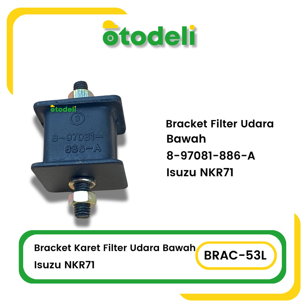 Bracket Karet Gantung Filter Udara Isuzu NKR71