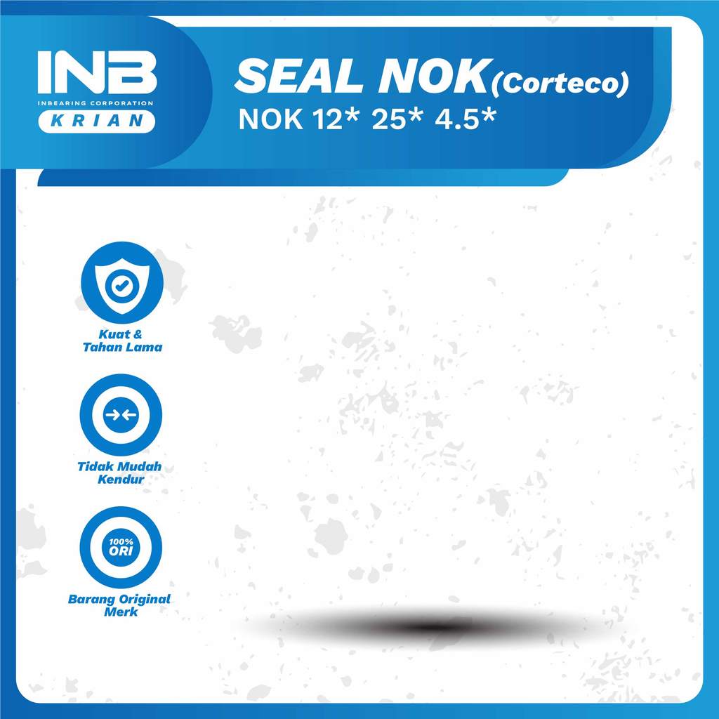 Seal Sc 12 25 4.5 Nok Seal Mesin Pompa Air SubmerSible Original Nok INB KRIAN