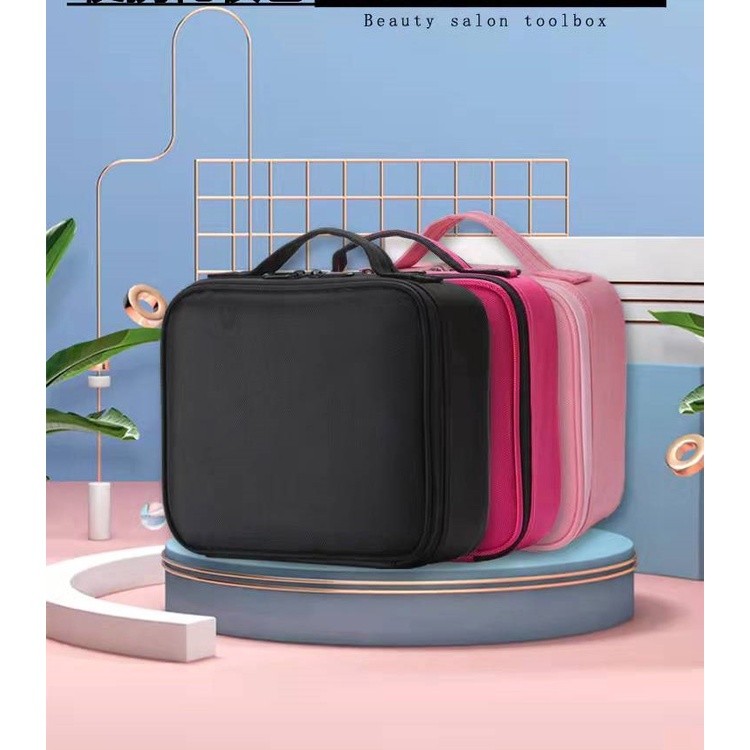 V GLOW - Kotak Makeup PX 233 - Removable Tas Portable Kosmetik - Tempat Penyimpanan Kosmetik - Beaut