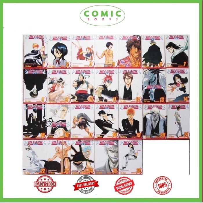 Manga Bleach, 74 Books series (English)