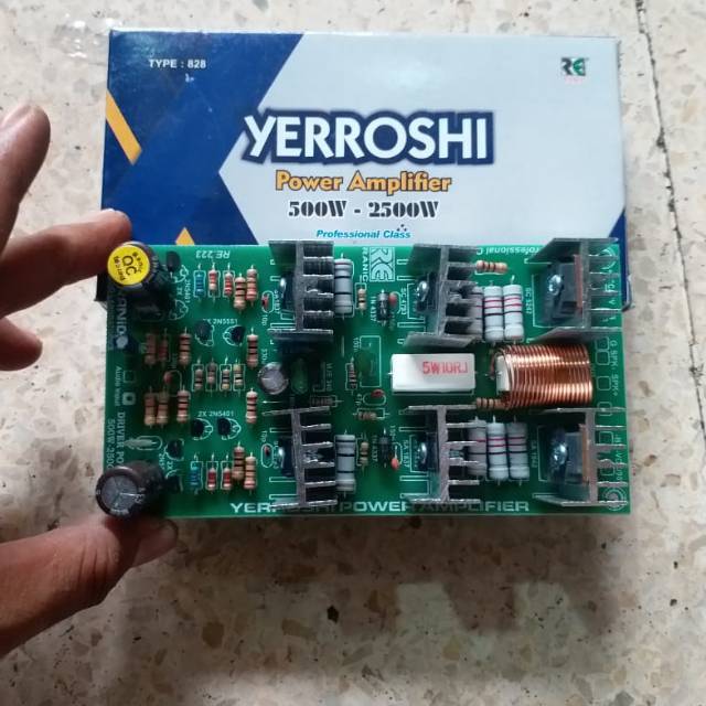Kit audio kit driver power yeroshi 500 watt sampai 2500 watt kit audio amplifier ampli rakitan 828