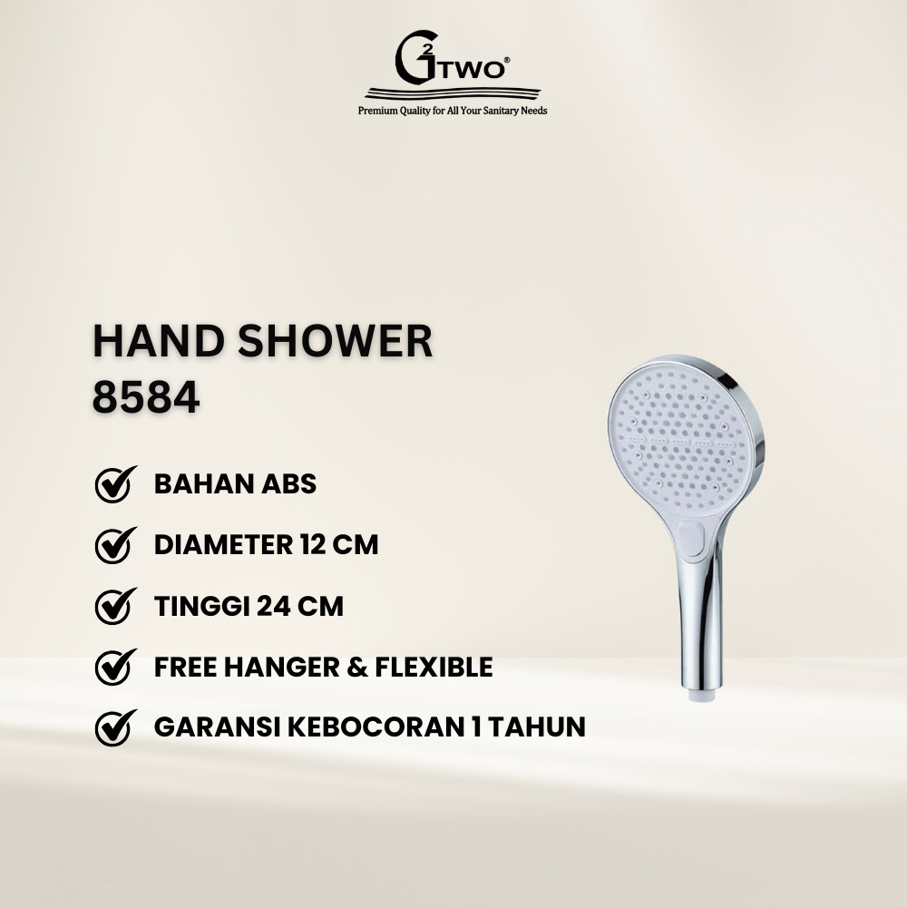 Hand Shower ABS GTWO (8584)