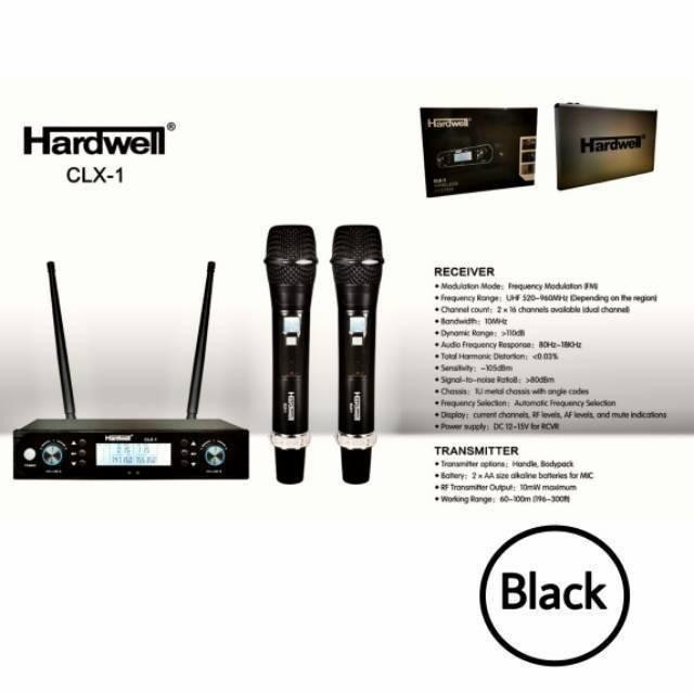Mic Wireless Hardwell CLX 1 Original