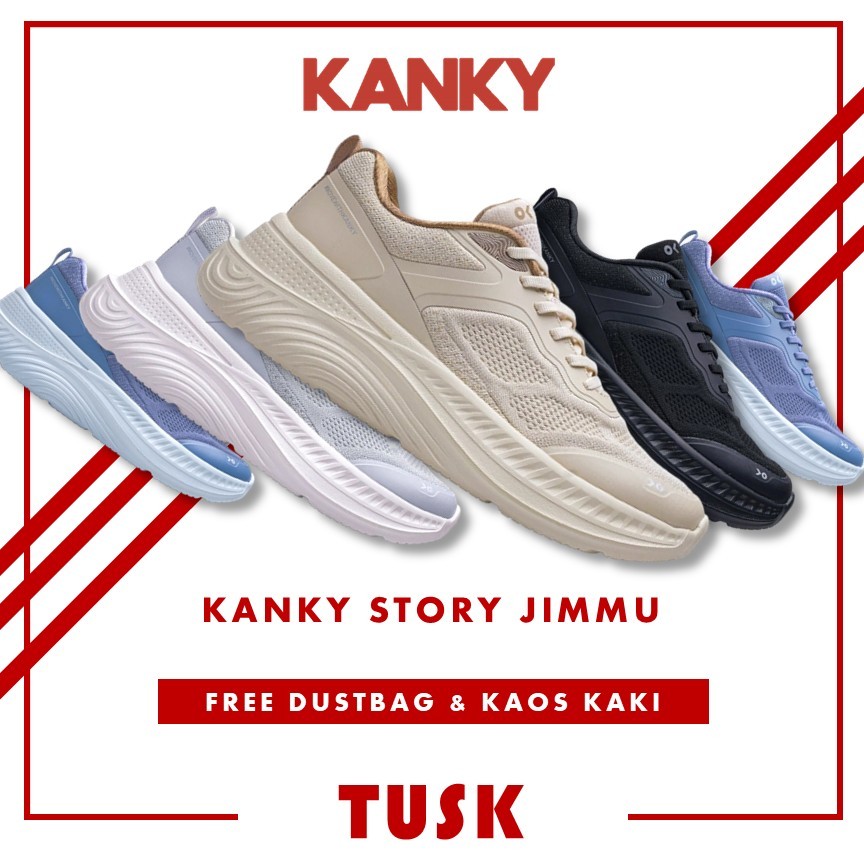 Sepatu Kanky Story Jimmu Sepatu Sneakers Kanky Casual Sport Pria Wanita Dewasa