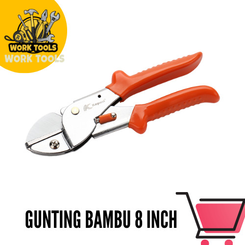 Kapusi Gunting Bambu 8 Inch Serbaguna