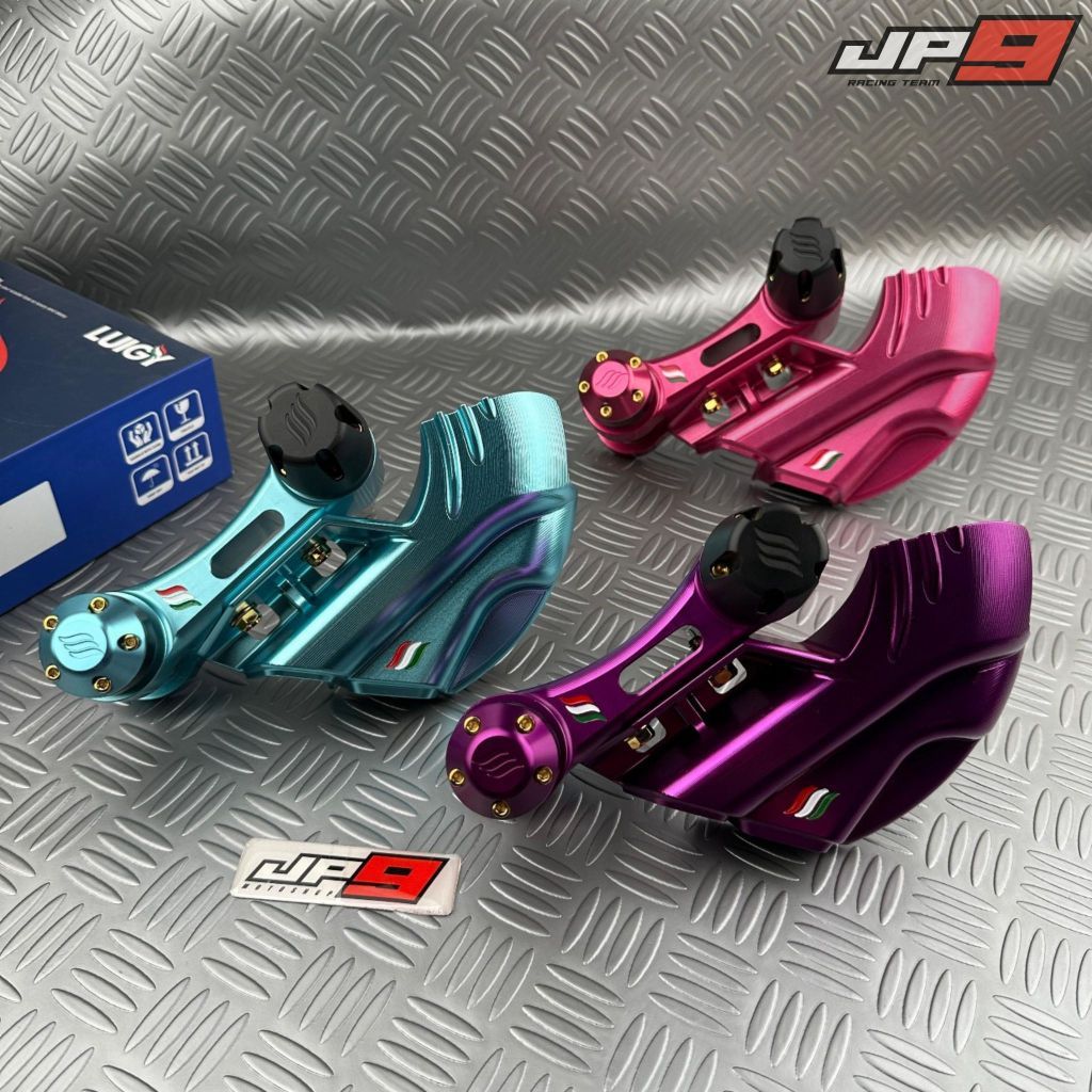 Set Swing Arm Fork Front Depan + Dop Slider + Race Duct Vespa Sprint Primavera S Lx Lxv CNC Special 