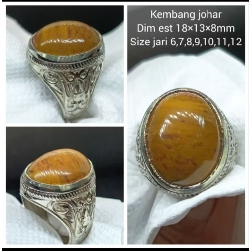 cincin batu kembang johar