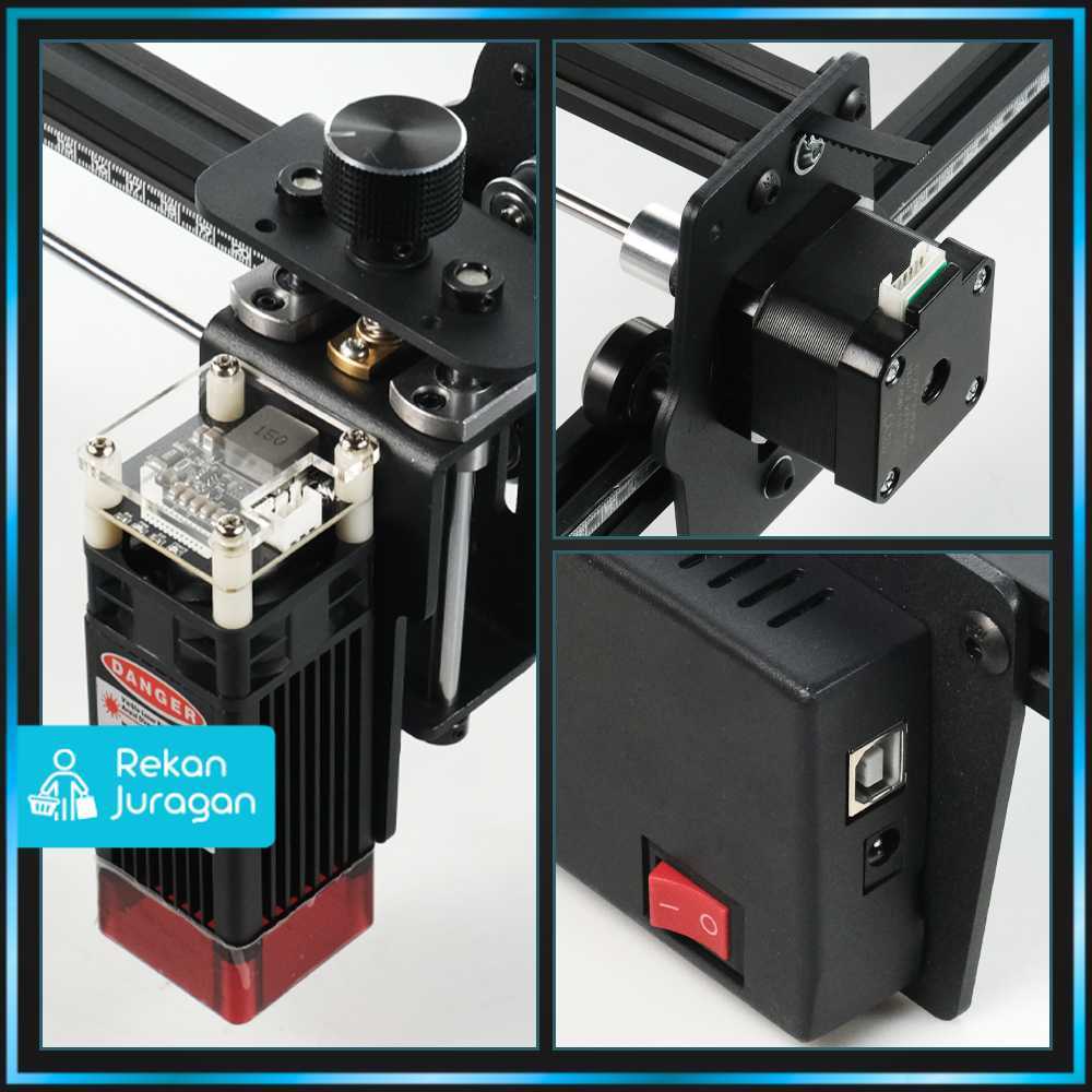 DIY Laser Engraving Machine CNC 2-Axis 445nm - LE400