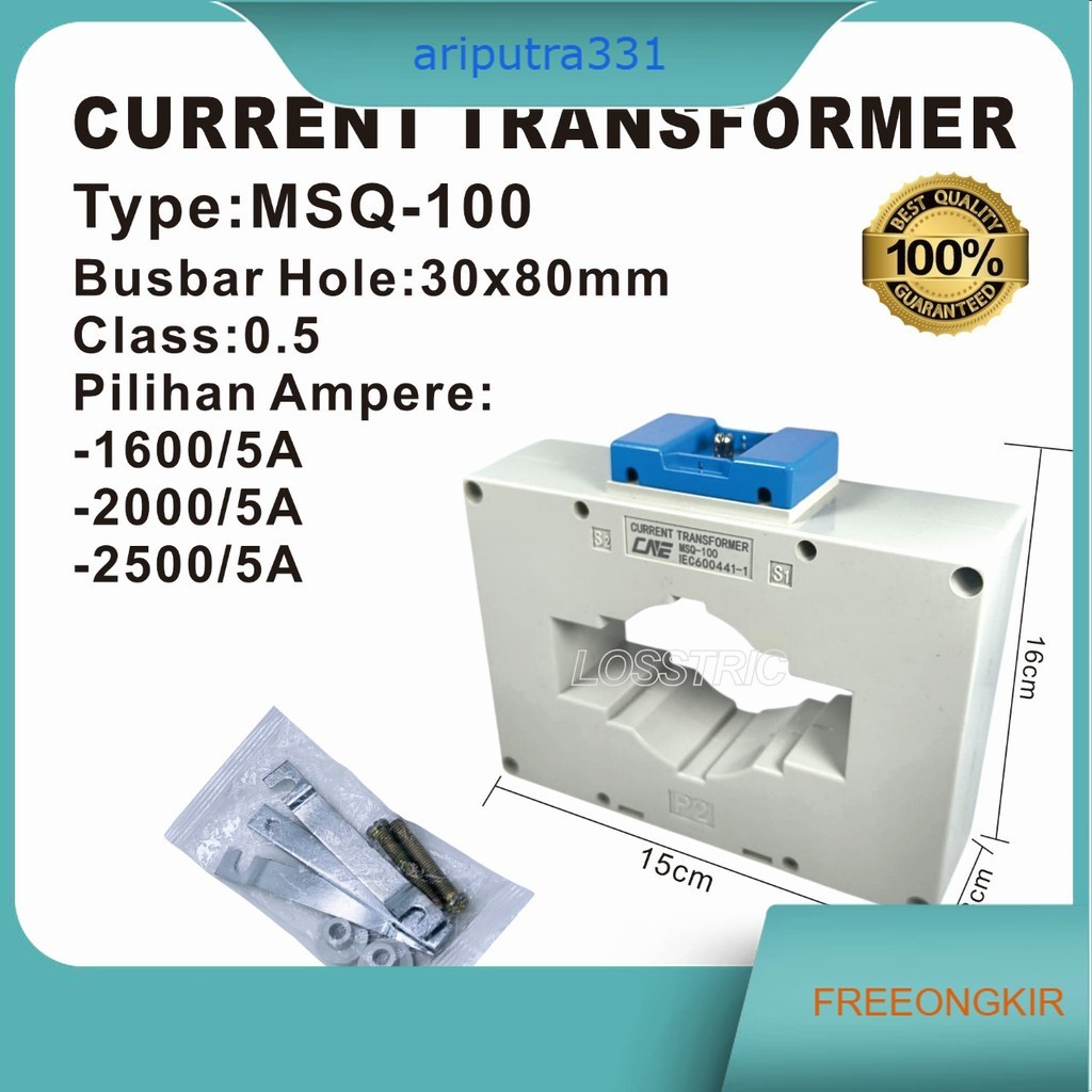 Current Transformer CT MSQ-100 CT-1600/5A CT-2000/5A CT-2500/5A